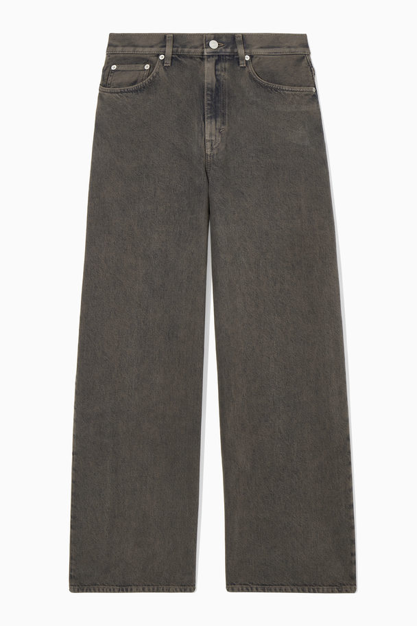 COS Tide Jeans - Wide Dark Brown