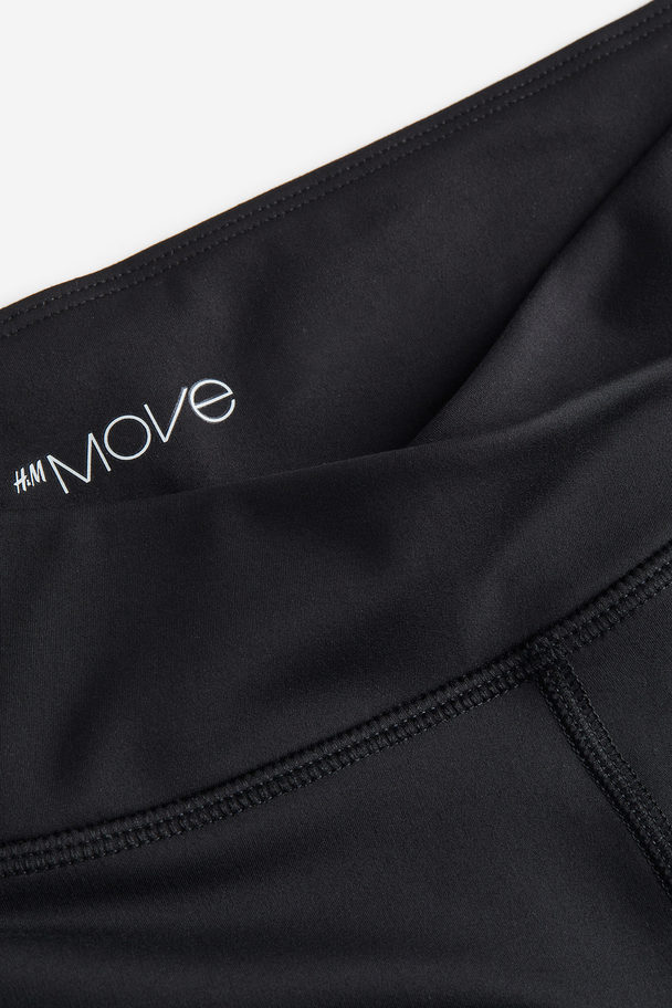 H&M Softmove™ Sports Hotpants Sort