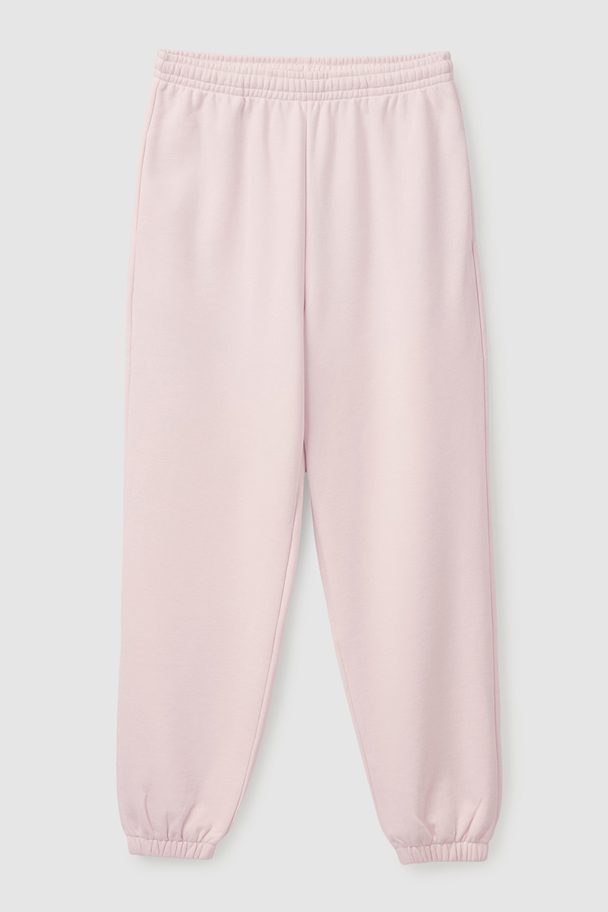 COS Elasticated Joggers Dusty Light Pink
