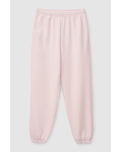 Elasticated Joggers Dusty Light Pink
