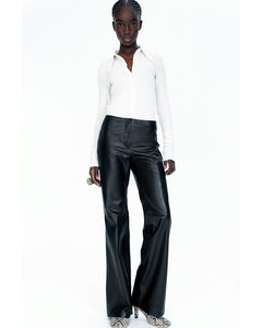 Leather Trousers Black