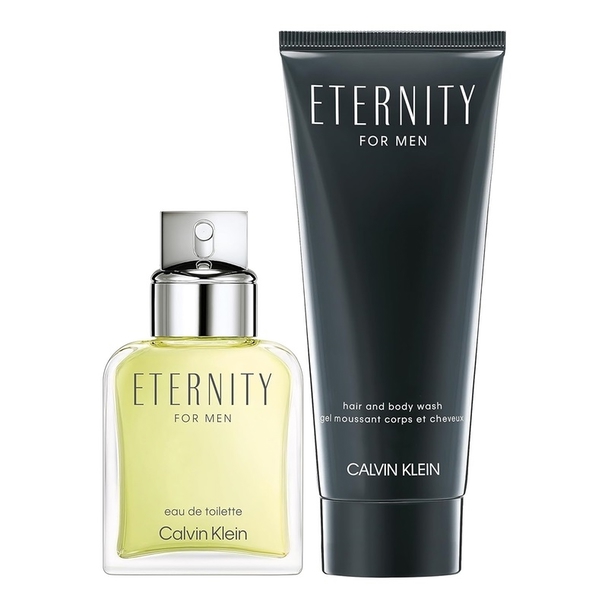 Calvin Klein Giftset Calvin Klein Eternity For Men Edt 50ml + Hair & Body Wash 100ml