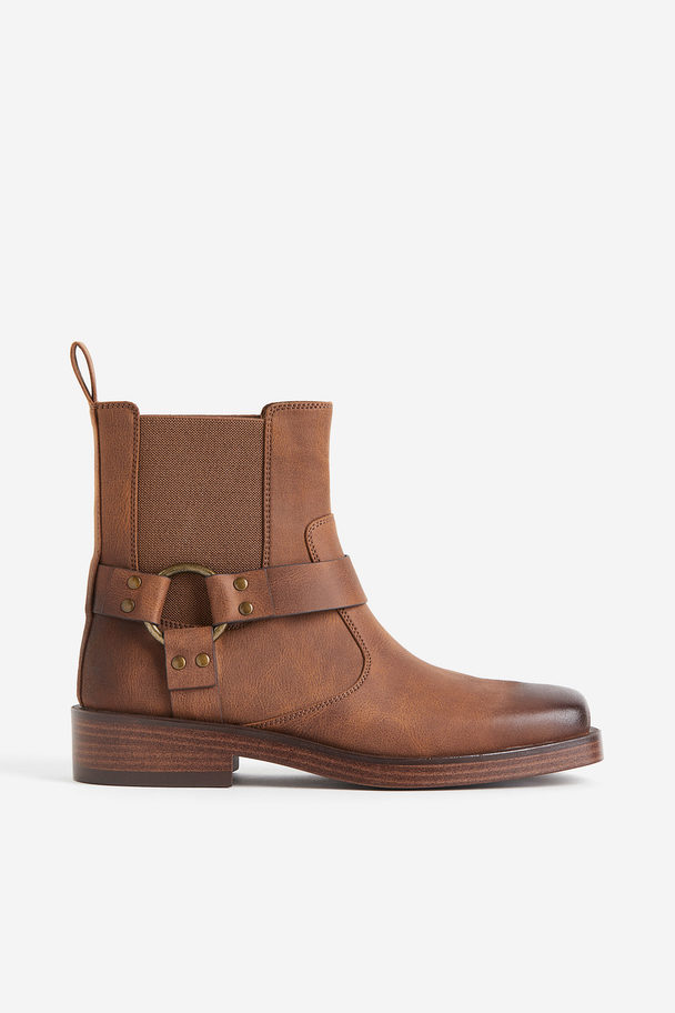 H&M Boots Brown