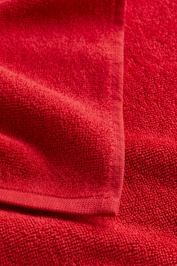 H&M HOME Terry Hand Towel Red