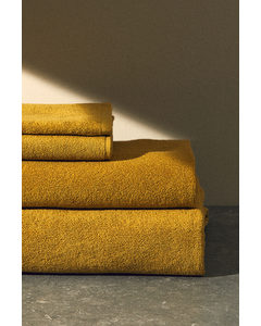 Terry Hand Towel Mustard Yellow