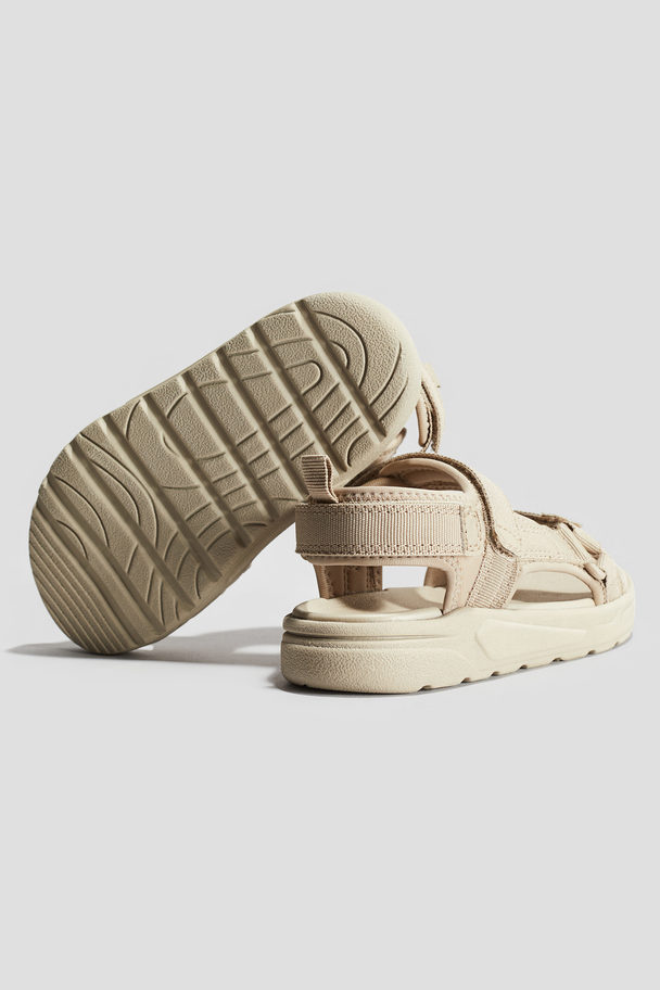 H&M Sandalen Beige