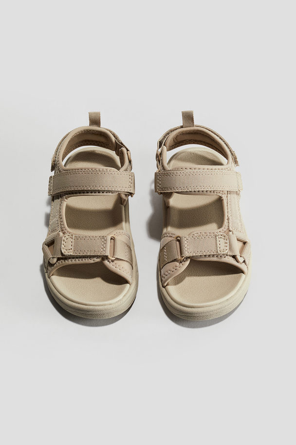 H&M Sandalen Beige