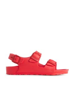 Birkenstock Milano Eva-sandaler För Barn Röd