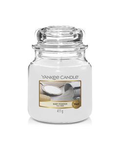 Yankee Candle Classic Medium Jar Baby Powder  411g