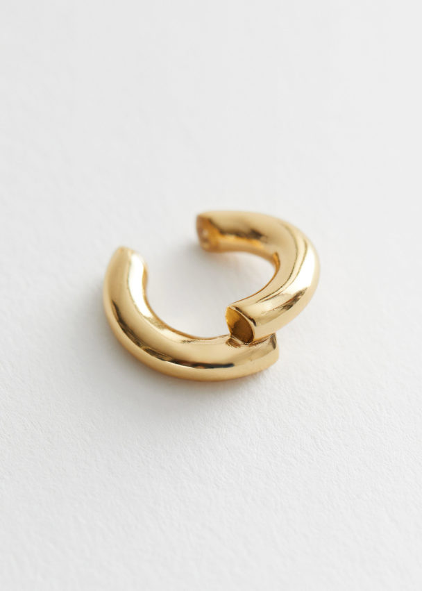 & Other Stories Sterling Silver Wrap Earcuff Gold