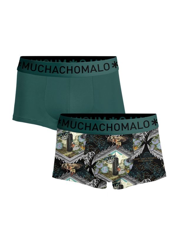 Muchachomalo Muchachomalo Heren Boxershorts - 2 Pack - Mannen Onderbroeken