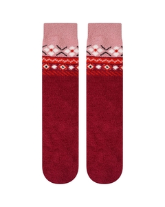 Dare 2b Unisex Adult Festivity Fair Isle Fluffy Christmas Socks