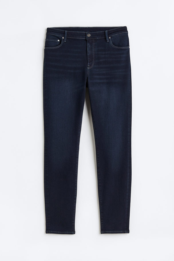 H&M H&m+ Shaping Regular Jeans Mørk Denimblå