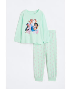 Jersey Pyjamas Light Turquoise/encanto