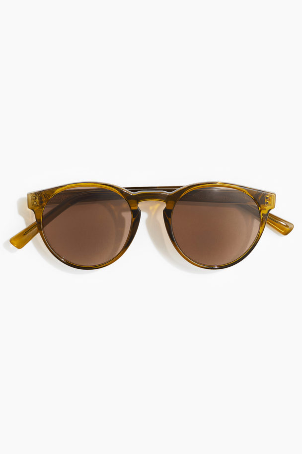 H&M Round Sunglasses Brown