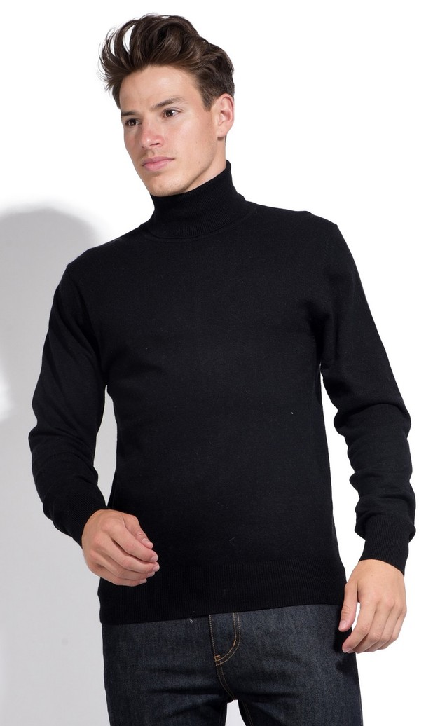William de Faye Basic Sweater Black