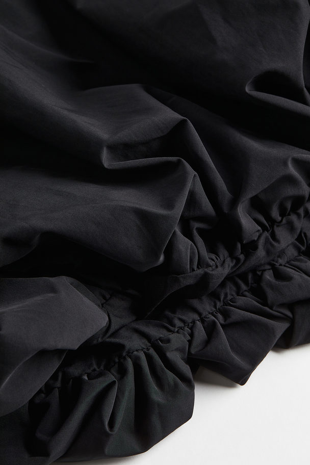 H&M Kleid mit Volumen Schwarz