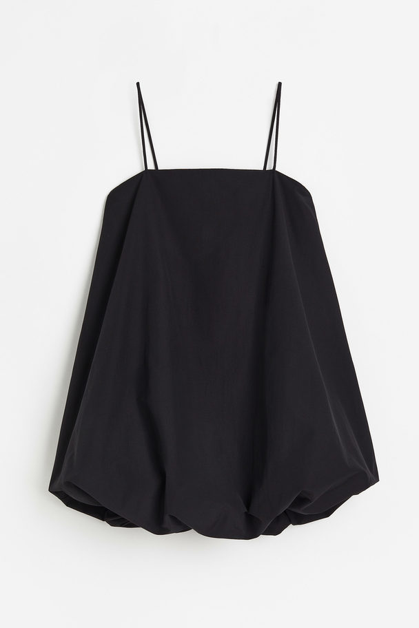 H&M Voluminous Dress Black