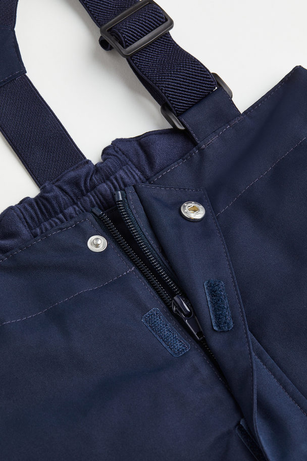 H&M Waterproof Outdoor Trousers Navy Blue