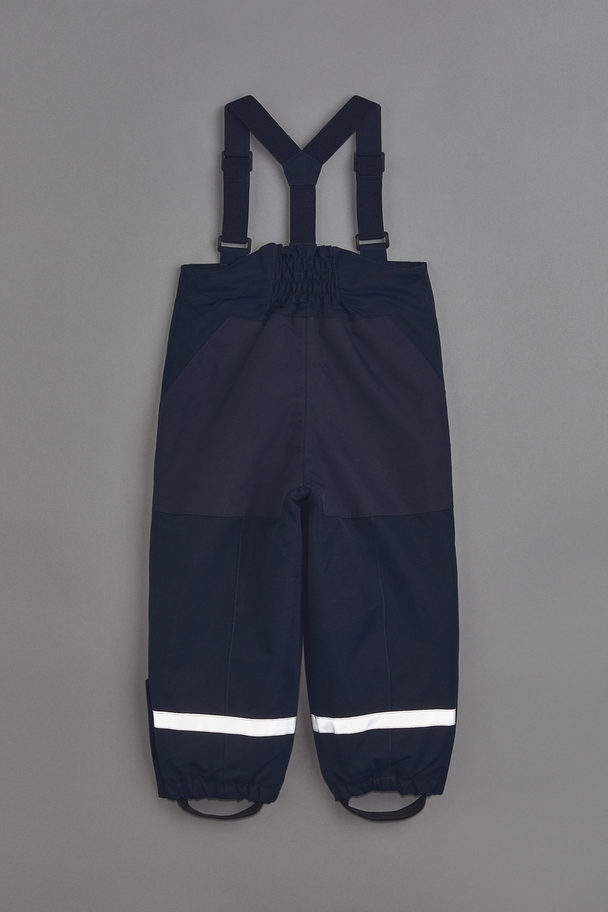 H&M Waterproof Outdoor Trousers Navy Blue