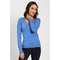 V-neck Sweater With Pearl Buttons On Sleeves