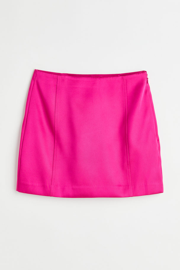 H&M Mini Skirt Cerise