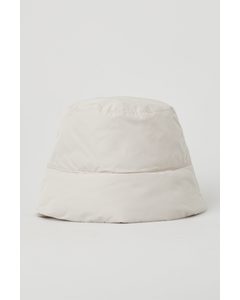 Padded Bucket Hat Cream