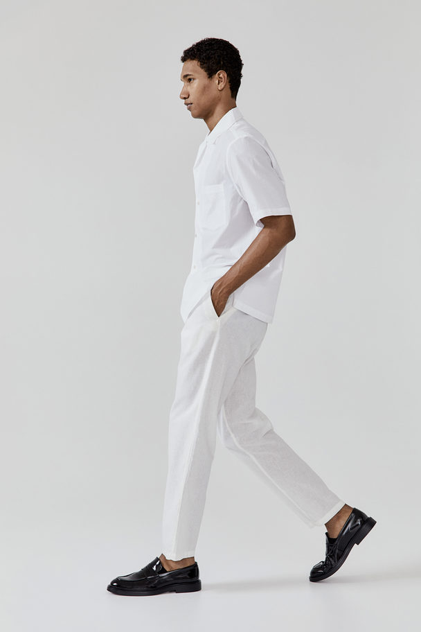 H&M Casual Overhemd - Regular Fit Wit