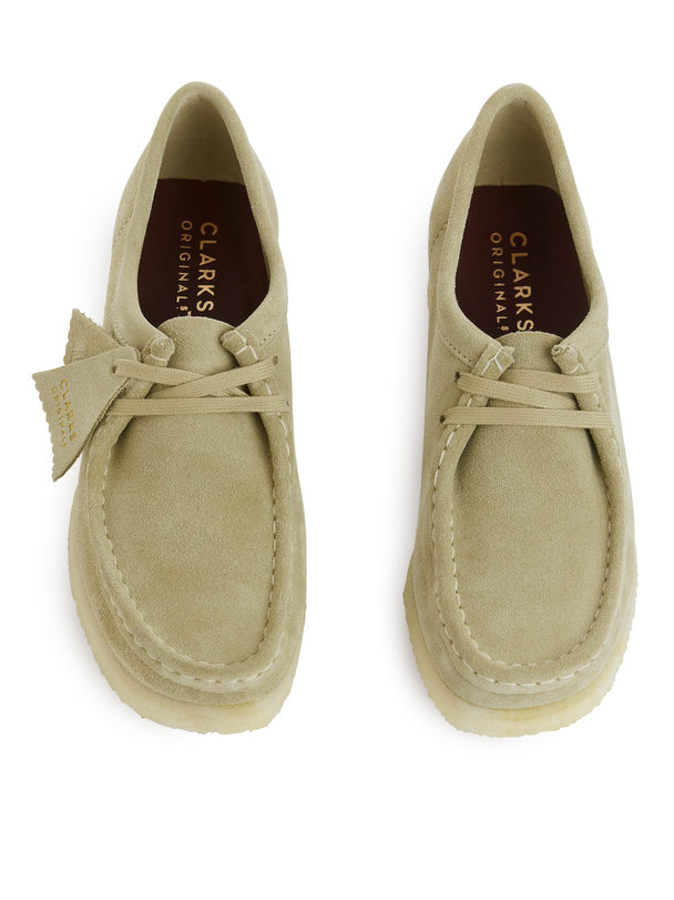 Clarks Clarks Wallabee Sko Beige