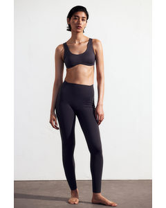 DryMove™ Sportleggings mit Taschendetails Stahlblau