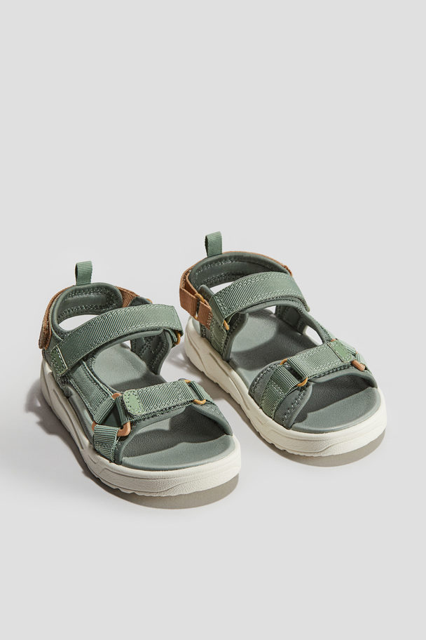 H&M Scuba Sandals Sage Green