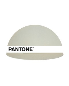 Homemania Pantone Shelfie - Väggdekoration, Hyllförvaring - Med Hyllor - Vardagsrum, Sovrum - Sand, Vit, Svart Metall, 40 X 20 X 20 Cm