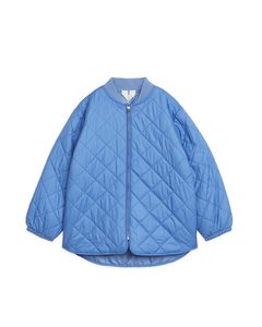 Quilted Insulator Jacket Mid Blue
