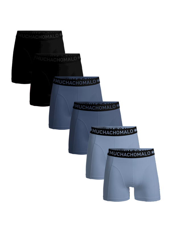 Muchachomalo 6er-Pack Boxershorts Herren - Weicher Bund - perfekte Qualität