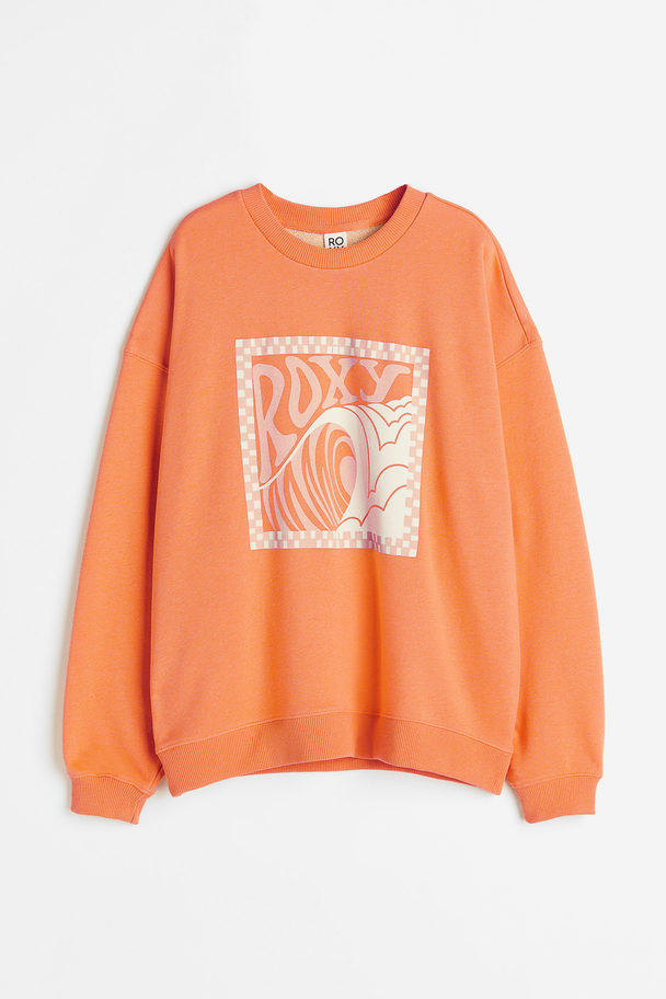 Roxy Sweatshirt Tangerine