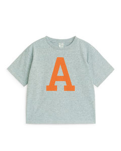 Varsity T-shirt Grey Melange