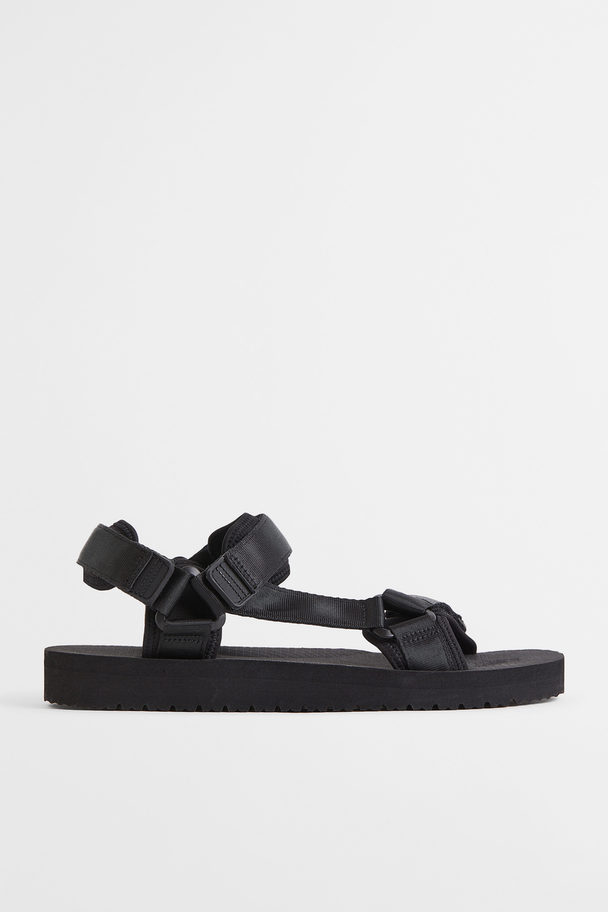 H&M Strappy Sandals Black