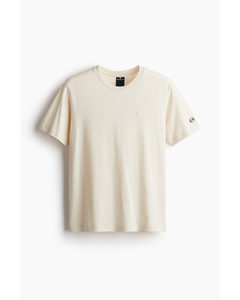 Crewneck T-shirt Whitecap Gray