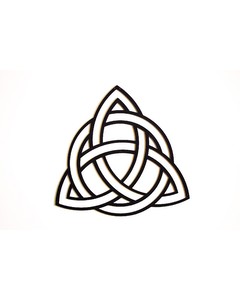 HOMEMANIA Symbol Wand-Dekoration Set 3 - Wandhalterung - Regal, Bücherregal - Schwarz aus Metall, 55 x 0,15 x 53 cm