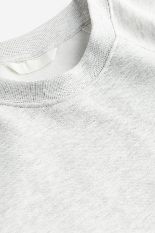 H&M Sweatshirt Hellgraumeliert