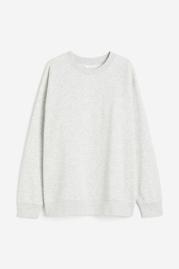 H&M Sweatshirt Hellgraumeliert