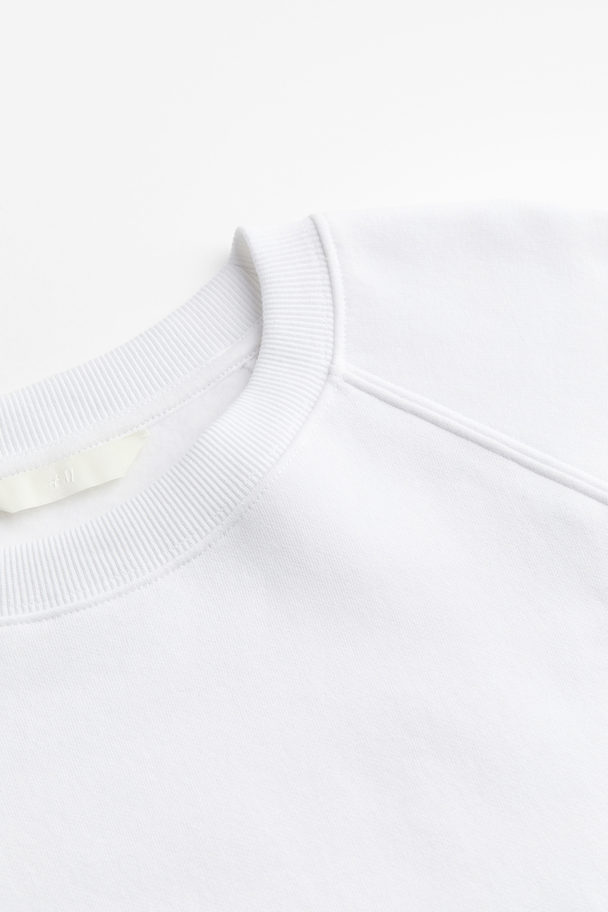 H&M Sweatshirt Weiß