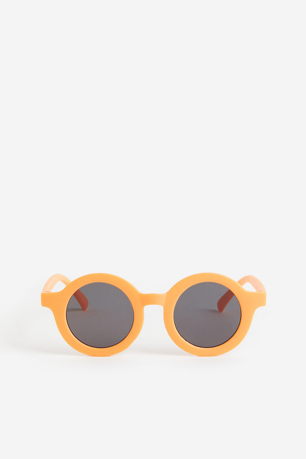 H&M Runde Sonnenbrille Orange