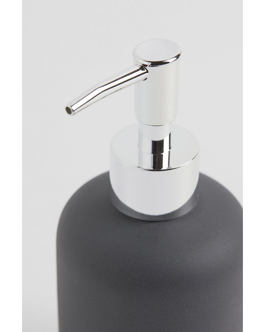 H&M HOME Stoneware Soap Dispenser Dark Grey