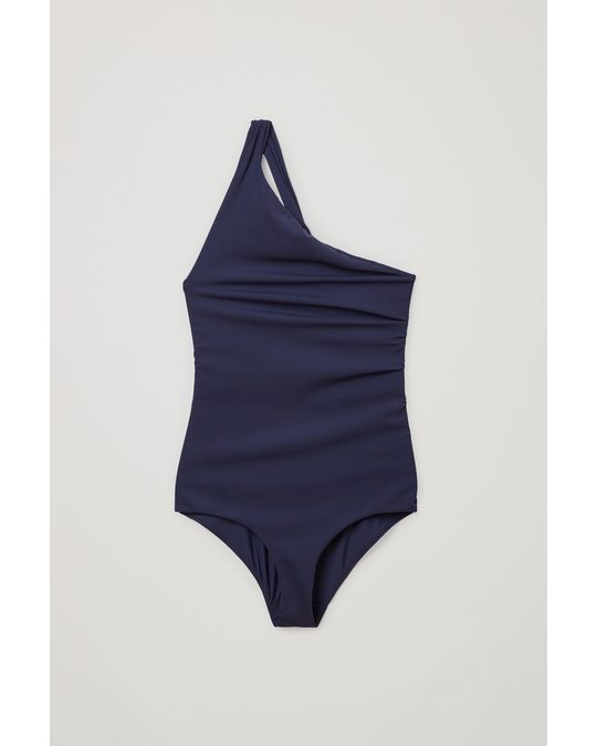 COS Twisted-back Swimsuit Navy