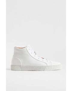 Sneakers Hvid/læder