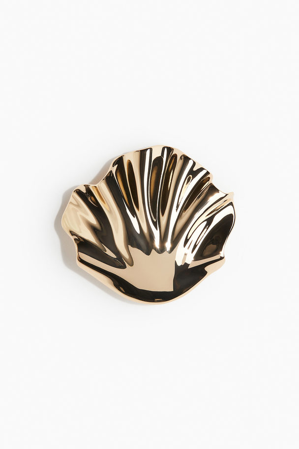 H&M Shell-shaped Hair Clip Gold-coloured