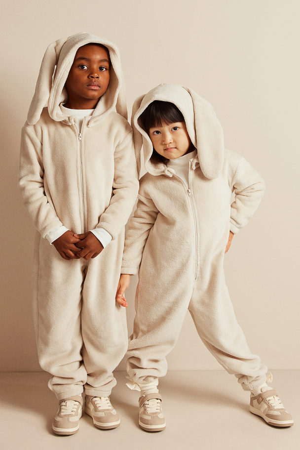 H&M Animal Fancy Dress Costume Light Beige/bunny