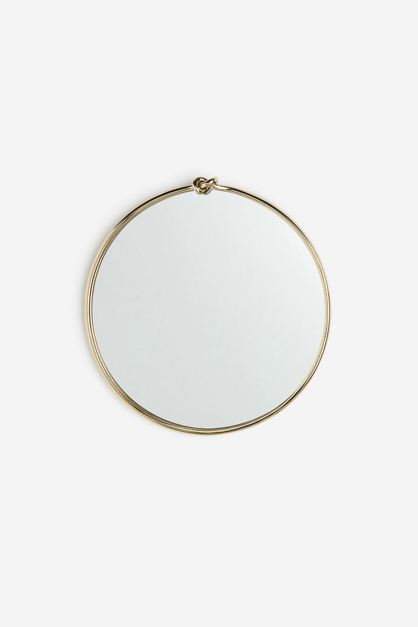 H&M HOME Knot-detail Mirror Gold-coloured
