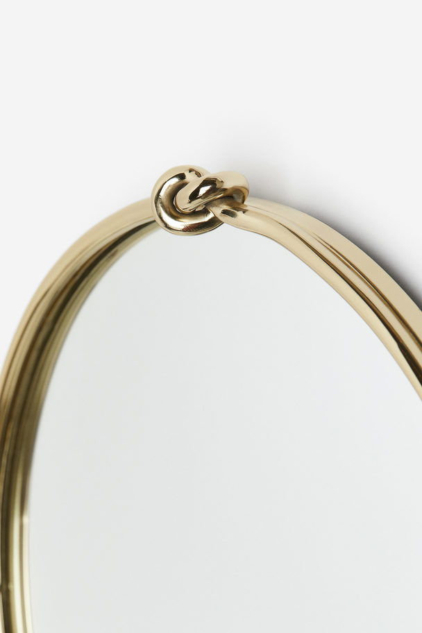 H&M HOME Knot-detail Mirror Gold-coloured